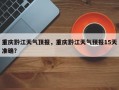 重庆黔江天气顶报，重庆黔江天气预报15天准确？