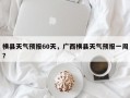 横县天气预报60天，广西横县天气预报一周？
