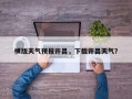 横版天气预报许昌，下载许昌天气？