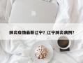 肺炎疫情最新辽宁？辽宁肺炎病例？