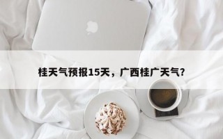 桂天气预报15天，广西桂广天气？