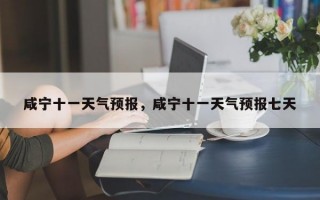 咸宁十一天气预报，咸宁十一天气预报七天