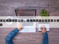 湖北疫情捐款公示，疫情期间湖北收到多少捐款