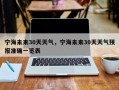 宁海未来30天天气，宁海未来30天天气预报准确一览表